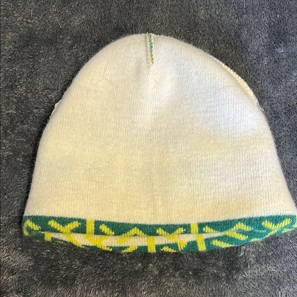 Supreme Green and Yellow Patterned Beanie - Picture 5 of 5